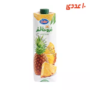 آبمیوه آناناس فروت لند پاکتی 1 لیتر میهن