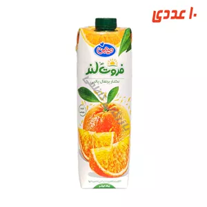 آبمیوه پرتقال فروت لند پاکتی 1 لیتر میهن