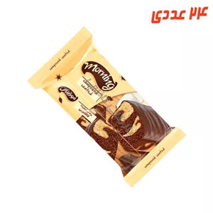 کیک دو رنگ مورنینگ 100 گرم شیرین عسل ( 24 عددی )