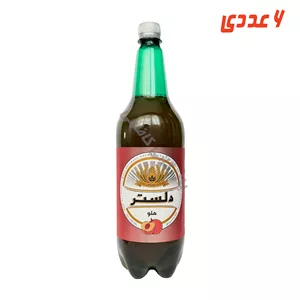 ماءالشعیر هلویی بطری 1.5 لیتر دلستر ( 6 عددی )