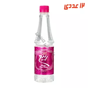 گلاب بطری 430 میلی لیتر ربیع ( 12 عددی )