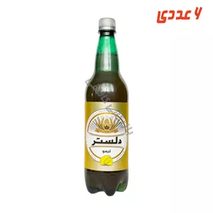 ماءالشعیر لیمویی بطری 1 لیتر دلستر ( 6 عددی )
