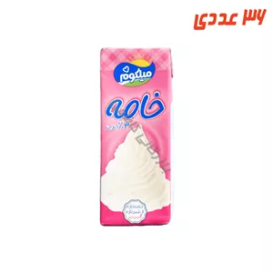 خامه صبحانه استریل پاکتی 200 گرم میلکوم ( 36 عددی )