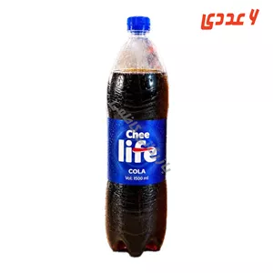 نوشابه کولا بطری 1.5 لیتر چی لایف ( 6 عددی )