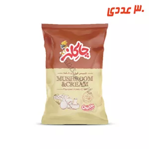 چیپس قارچ و خامه 32 گرم چاکلز