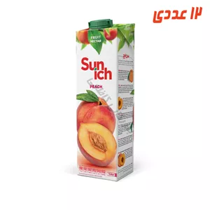 آبمیوه هلو پاکتی 1 لیتر سن ایچ