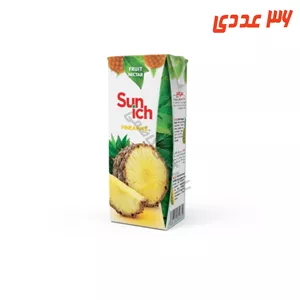 آبمیوه آناناس پاکتی 200 میلی لیتر سن ایچ
