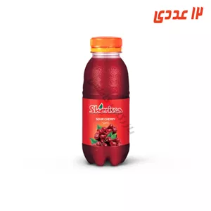 آبمیوه آلبالو بطری 300 میلی لیتر شریسا