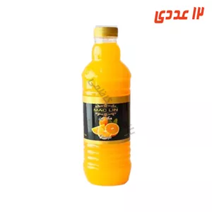 آبمیوه پرتقال بطری 1 لیتر مکلین