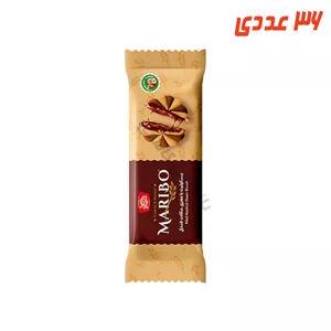 بیسکوئیت چتری کاکائویی با مغزی کرم فندقی 57 گرم چاکلز