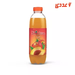 آبمیوه هلو بطری 750 میلی لیتر شریسا