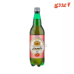 ماءالشعیر هلویی بطری 1 لیتر دلستر