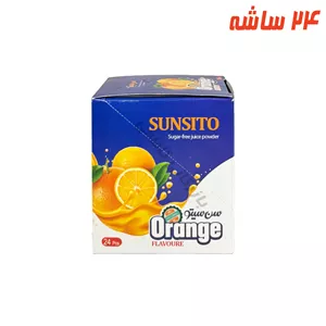 پودر شربت پرتقال 24 ساشه ای سنسیتو