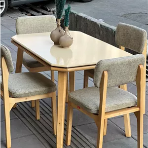 نهارخوری ۴نفره مدل پرومکس چوب روس