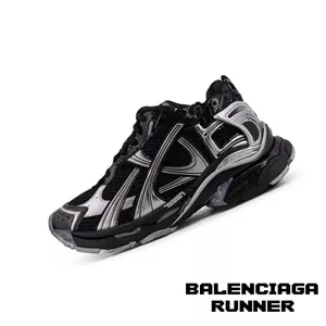 کفش کتونی بالنسیاگا رانر مشکی نقره ای Balenciaga Runner Black/Silver