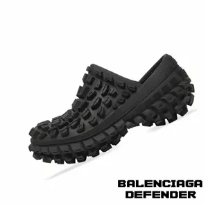 اسلیپر بالنسیاگا دیفندر مشکی Balenciaga Defender Clogs Black
