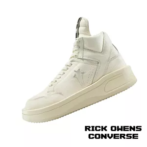 کفش کتونی ریک اونز کانورس ساقدار خاکستری Converse Rick Owens DRKSHDW TURBOWPN