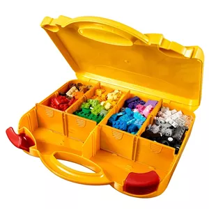 لگو ساختنی کلاسیک مدل Creative Suitcase 10713 مجموعه ۲۱۳ تکه به همراه کیف
