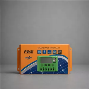 شارژ کنترلر خورشیدی PWM 50 آمپر 12/24 ولت ChitiSolar با نمایشگر LCD و دو خروجی USB
