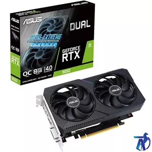 کارت گرافیک ایسوس مدل ASUS  Dual RTX 3050 OC 8GB edition Graphics Card