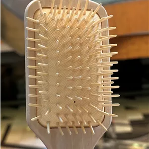 برس مو تمام چوب بامبو کره ای مارک LIZZE کد br12