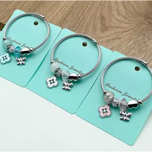 دستبند پاندورا وارداتی رنگ ثابت(تک و عمده)