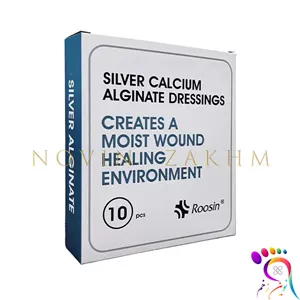 پانسمان آلژینات کلسیم نقره روزین  Roosin Silver Calcium Alginate