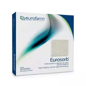 پانسمان آلژینات یوروزورب یوروفارم سایز 10*10