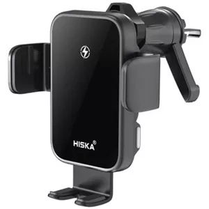 شارژر وایرلس و هولدر گوشی موبایل دریچه کولری Hiska مدل HK-2355W
