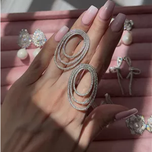 گوشواره طرح جواهر ۳