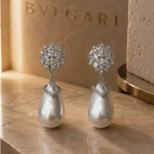 گوشواره طرح جواهر ۱۲