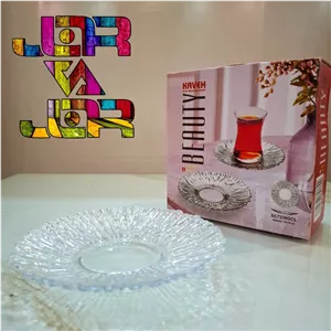 نعلبکی بیوتی بلور کاوه