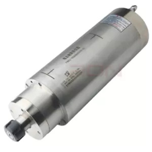 اسپیندل موتور آب خنک 7.5KW دور 18000 کولت ER32 برند HQD| GDK125 18Z 7.5
