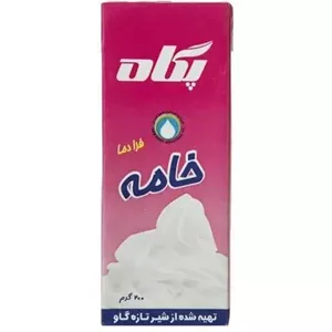 خامه ساده ۲۰۰ گرمی پگاه