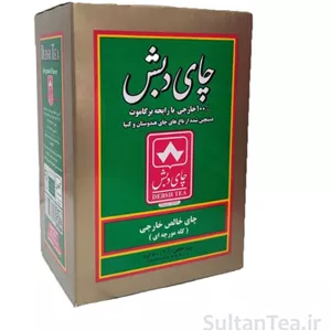 چای خالص سی‌تی‌سی (کله‌مورچه) ۵۰۰ گرمی دبش – طعم قوی و رنگ‌دهی فوق‌العاده