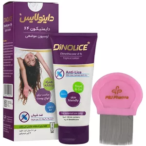 لوسیون ضد شپش دایمتیکون 4 درصد داینولایس