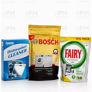 پک ویژه اقتصادی ظرفشویی و لباسشویی نمک فیری جرمگیر ماشین ظرفشویی جرمگیر لباسشویی بوش
