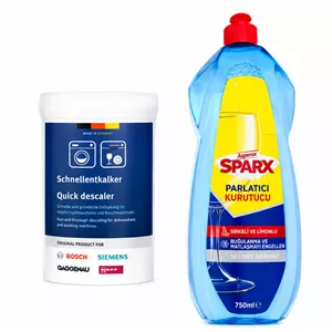 پک جلادهنده اسپارکس 750 میل اصلجرمگیر Schanellentkalker 300 گرمی ماشین لباسشویی و ظرفشویی