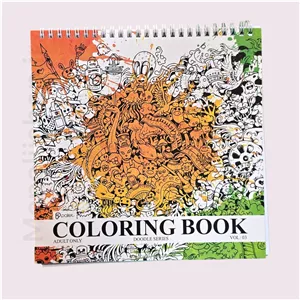 دفتر رنگ آمیزی بزرگسال-DOODLE ART