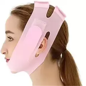 گن غبغب اورجینال V Shape زاویه‌ساز فک و صورت بند لیفت خانگی بدون جراحی کاهش غبغب و سفت کردن پوست