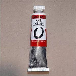 رنگ روغن تک رنگ 50 میل ماریس شماره  328 رنگ CADMIUM RED