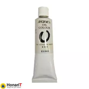 رنگ روغن تک رنگ 170 میل ماریس شماره 104 رنگ Titanium white