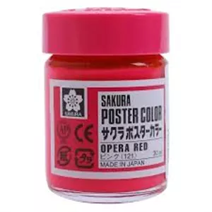 گواش ساکورا Sakura ( ساخت ژاپن ) رنگ Opera Red