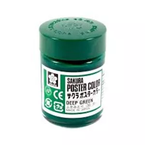 گواش ساکورا Sakura ( ساخت ژاپن ) رنگ Deep Green