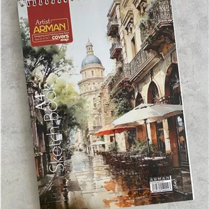 دفتر طراحی آرمان کاغذ 80 گرم پارس سایز a3