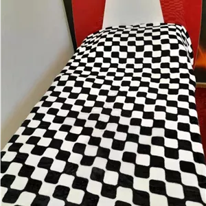 پتو ژله ای یک نفره طرح شطرنجی