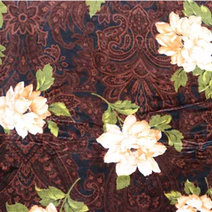 پتو ژله ای یک نفره گلدار