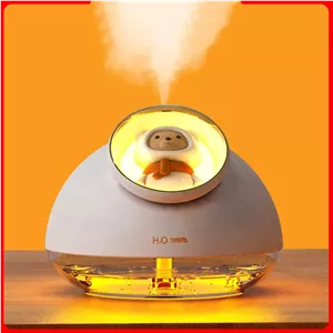 ساعت رومیزی دیجیتال مدل وودن کلاک