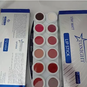پالت رژ لب 12 رنگ تونایت
