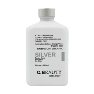 شامپو رنگساژ مو سریتا سی بیوتی مدل Silver مناسب انواع مو